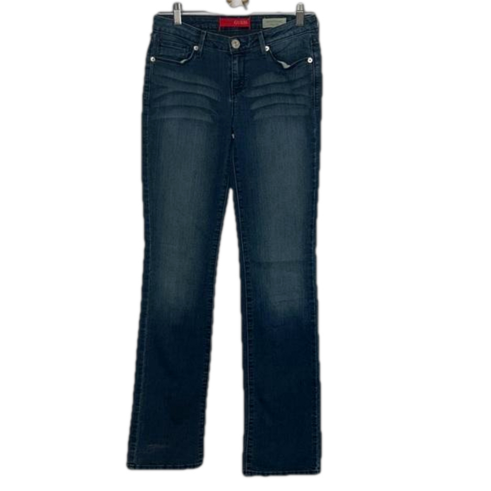 Guess Low Rise Straight Leg Jeans